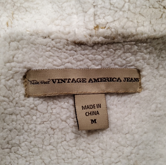 Nine West Marlboro shearling vest - Picture 4 of 4